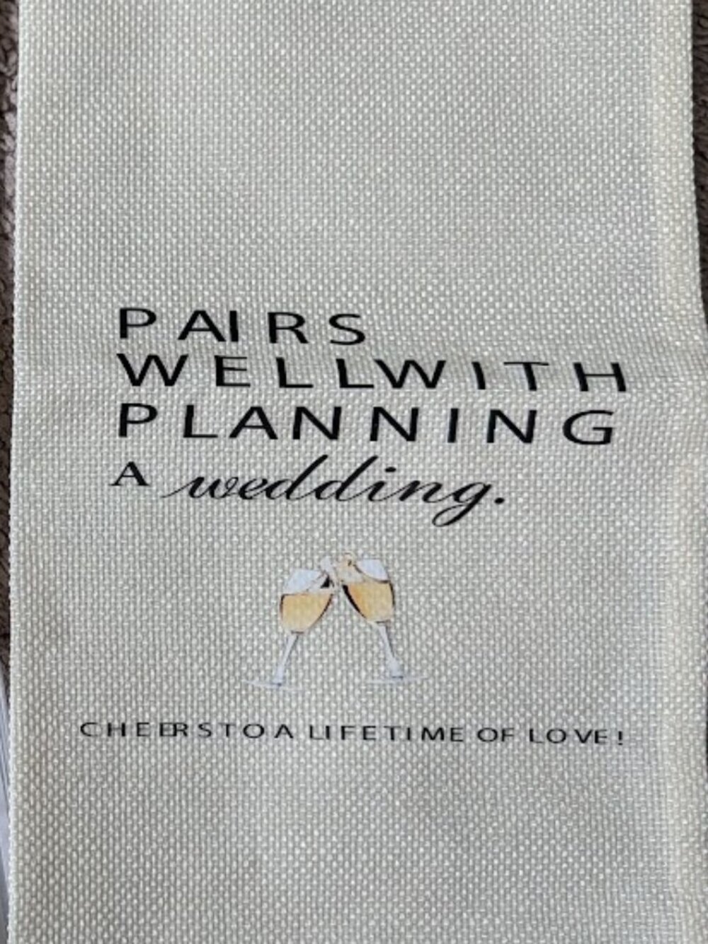 Wedding Wine Bags – Set of 2 – Brand New